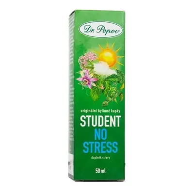 Dr.Popov Kapky bylinné Student-No stress 50ml