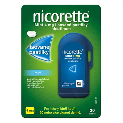 NICORETTE MINT 4MG PAS CMP 20