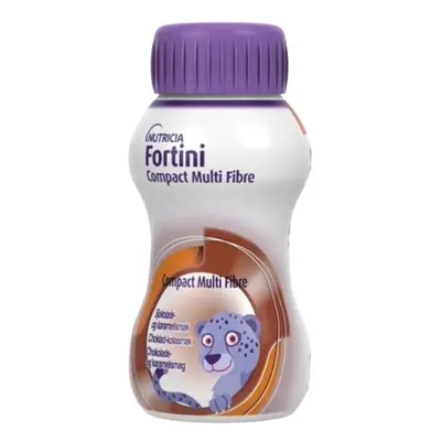 FORTINI COMPACT MULTI FIBRE S PŘÍCHUTÍ ČOKOLÁDA-KARAMEL POR SOL 4X125ML