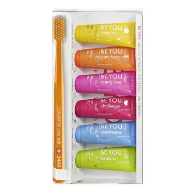 CURAPROX BE YOU Combipack set 6x pasta 10ml + zubní kartáček CS5460