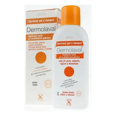 Dermolaval sprchový gel a šampon 1x200ml