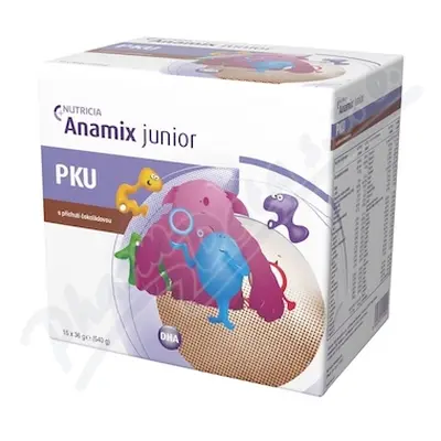 PKU ANAMIX JUNIOR S PŘÍCHUTÍ ČOKOLÁDOVOU POR PLV 15X36G