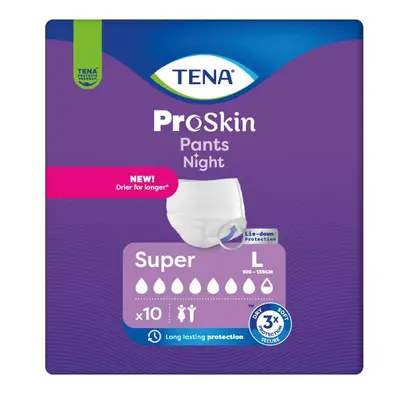 TENA Proskin Pants Night Super L Inkontinenční kalhotky 10ks