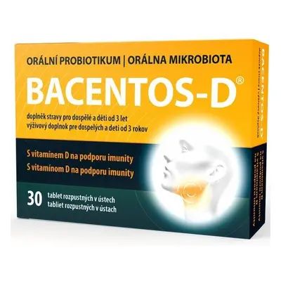 BACENTOS-D orální probiotikum tbl.30