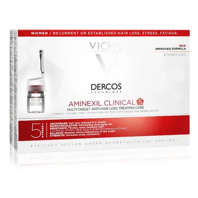 VICHY DERCOS Aminexil Clinical 5 pro ženy 21*6 ml