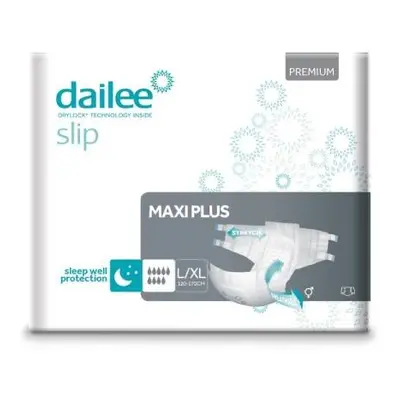 DAILEE SLIP PREMIUM MAXI PLUS L/XL, KALHOTKY ABSORPČNÍ ZALEPOVACÍ, 30K