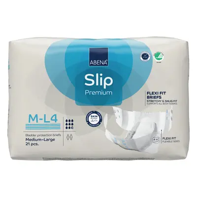 ABENA SLIP FLEXI FIT PREMIUM M-L4 Inkontinenční kalhotky 21ks