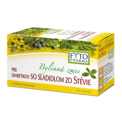 Fytopharma Bylinná směs pro diabetiky se sladidlem ze stevie 20x1.5g