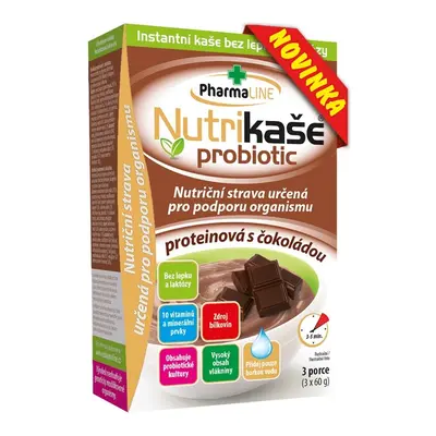 Nutrikaše probiotic proteinová s čokoládou 3x60g