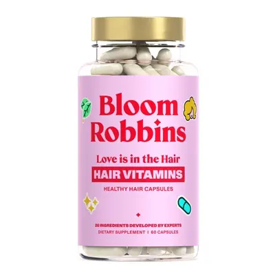 Bloom Robbins LOVE is in the HAIR - vitamíny na vlasy s biotinem kapsle 60ks