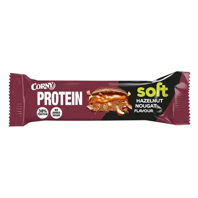 CORNY PROTEIN soft Lískový oříšek-nugát 45g