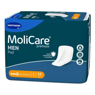 VLOŽKY ABSORPČNÍ MOLICARE MEN 4 KAPKY 546ML,14KS