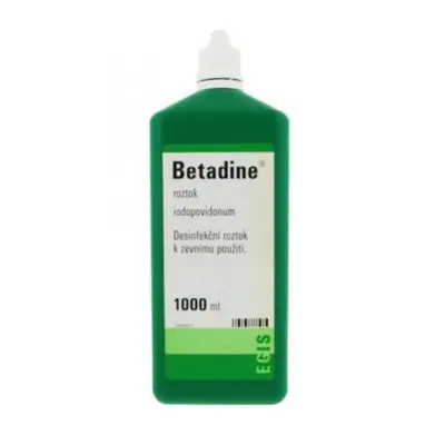 BETADINE 100MG/ML DRM SOL 1000ML