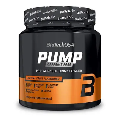 BioTech Pump Caffeine Free 330 g lemon ice tea