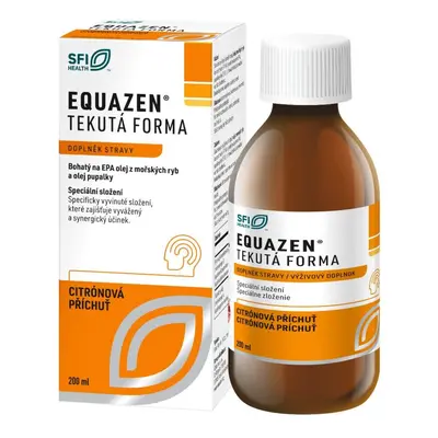 EQUAZEN tekutá forma s příchutí citrónu 200ml