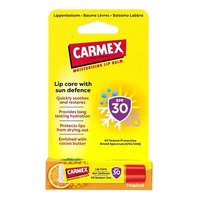 CARMEX hydratační balzám na rty SPF30 Tropical 4.25g