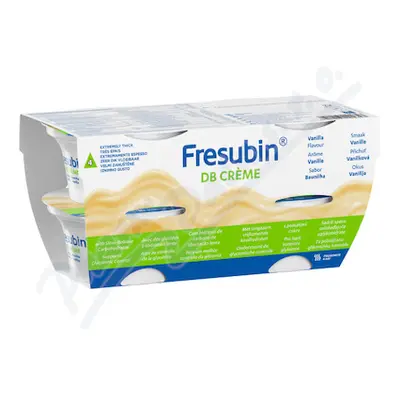 FRESUBIN DB CREME PŘÍCHUŤ VANILKOVÁ POR SOL 4X200G