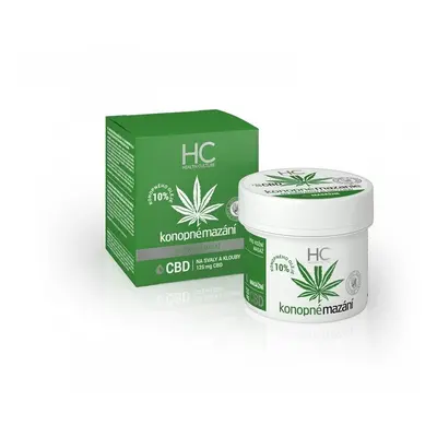 Konopné mazání 10% s CBD 125ml