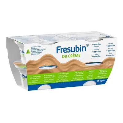 FRESUBIN DB CREME PŘÍCHUŤ CAPPUCCINO POR SOL 4X200G