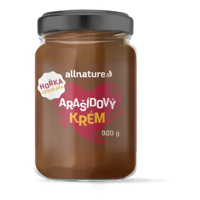 Allnature Arašídový krém hořká čokoláda 920g