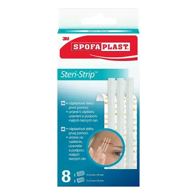 3M Spofaplast 801 Steri-Strip náplasťové stehy 8 ks