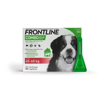 Frontline Combo Spot on Dog 40-60kg pipet.3x4.02ml