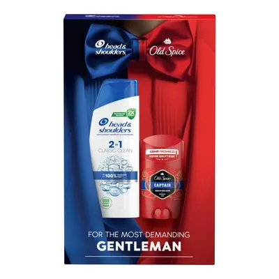 Head & Shoulders Šampon 2v1 250ml + Old Spice deodorant 50ml dárková sada