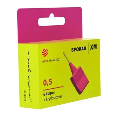 SPOKAR XM mezizubní kartáčky růžové 0.5mm 6ks