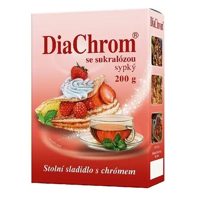 DiaChrom se sukralózou sypký 200g nízkokal.sladid.