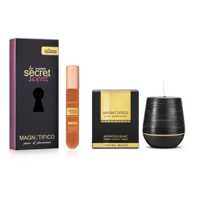 MAGNETIFICO Secret Scent ženy 20ml + candle Tantra 200g