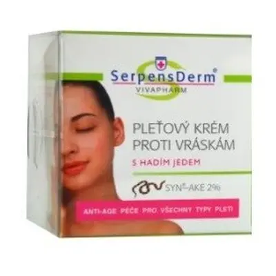 VIVAPHARM Serpensderm pleťový krém hadí jed 50ml