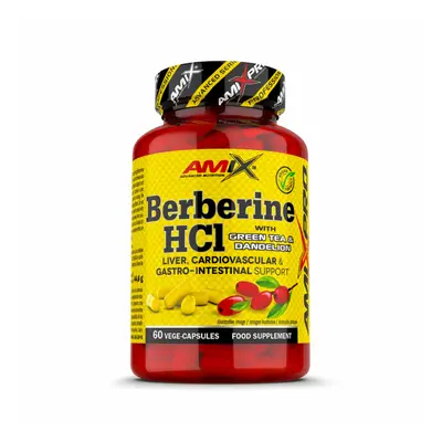 Amix Berberine HCl with Green Tea & Dandelion 60 cps