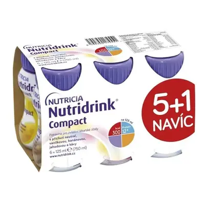 NUTRIDRINK COMPACT 5+1 6x125ml