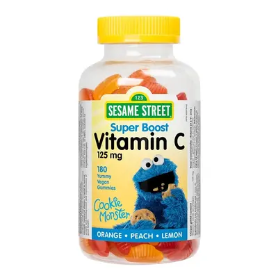 Webber Naturals/Sesame Street Vitamin C 125 mg Vegan 180 gummies