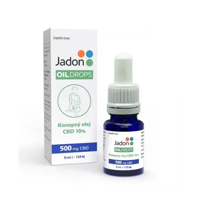 Jadon oil drops konopný olej CBD 10% 5ml