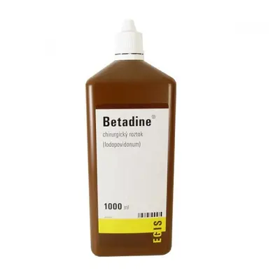 BETADINE 75MG/ML DRM SOL 1000ML