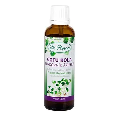 Dr.Popov Kapky bylinné Gotu kola 50ml