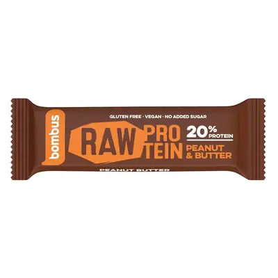 bombus Raw Protein 20% peanut butter 50g