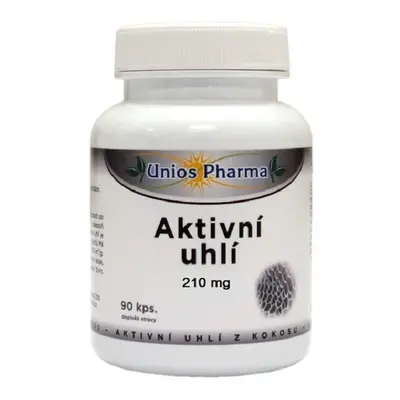 Uniospharma Aktivní uhlí 210mg tbl.90