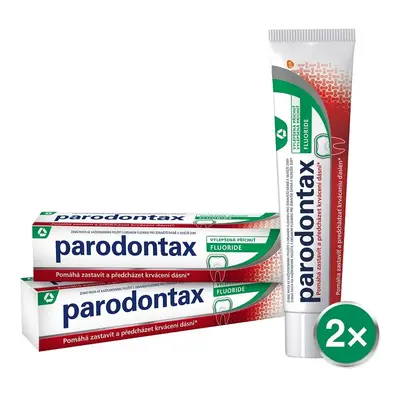 Parodontax Fluoride zubní pasta 75ml - balení 2 ks