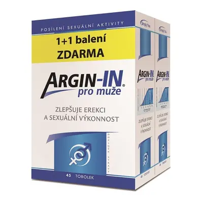 Argin-IN pro muže tob.45 + Argin-IN tob.45 zdarma