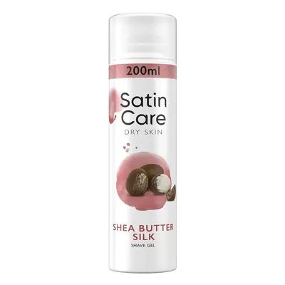 Satin Care Shea Butter Silk gel na holení 200ml