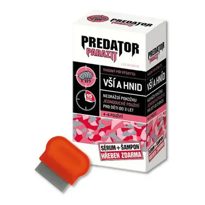 Predator Parazit 2x100ml+hřeben