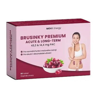 MOVIT Brusinky Premium ACUTE & LONG TERM 60 tablet