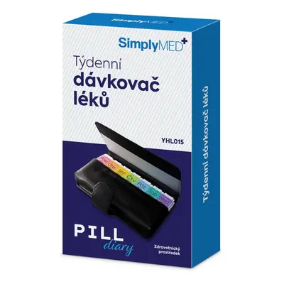 SimplyMed Dávkovač léků týdenní YHL015 -Pill diary