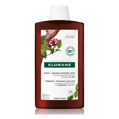 KLORANE Šampon s chininem a BIO protěží alpskou 400ml