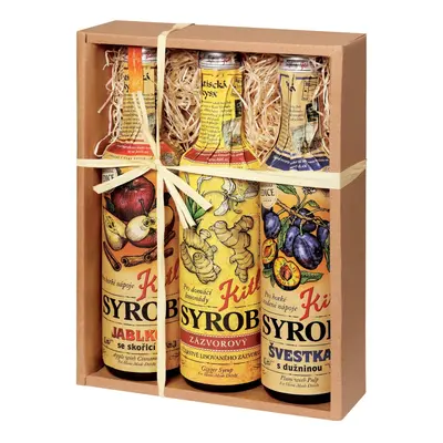 Kitl Syrob Jablko+Zázvor+Švestka 3x500ml