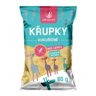 Allnature Kukuřičné křupky 80g