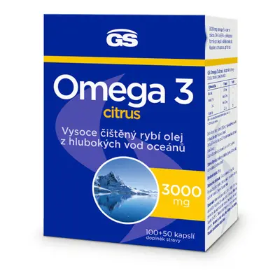 GS Omega 3 Citrus cps.100+50