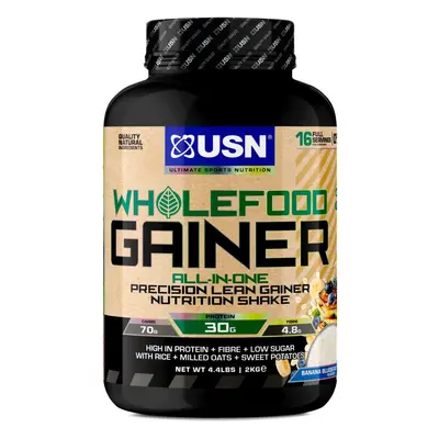 USN Wholefood Gainer All In One 2000 g banana blueberry pancake